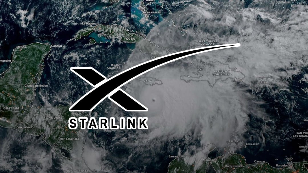 Starlink ofrece internet gratuito en Jamaica tras huracán Melissa