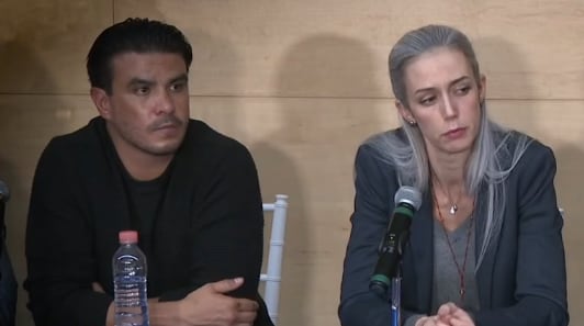 Papás de Valentina Gilabert.