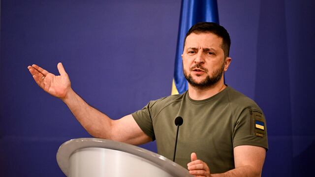 Volodímir Zelenski, presidente de Ucrania