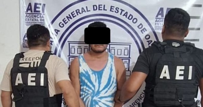 Exmilitar es detenido en Oaxaca por tentativa de feminicidio