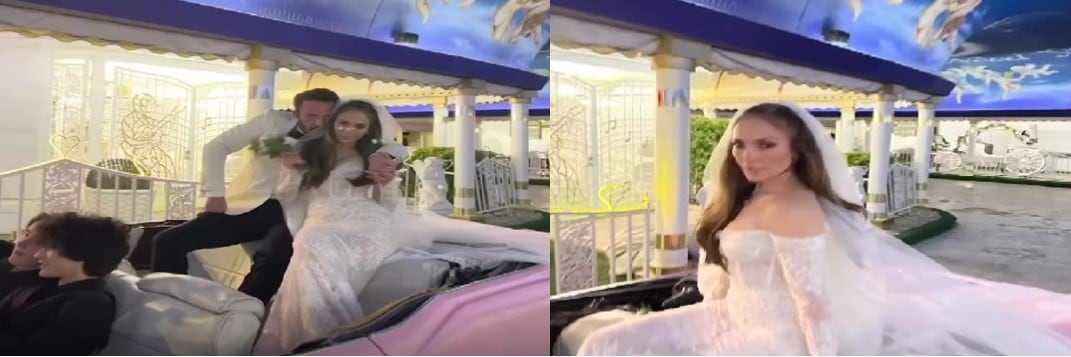 Fotos de la boda de Jennifer López y Ben Affleck