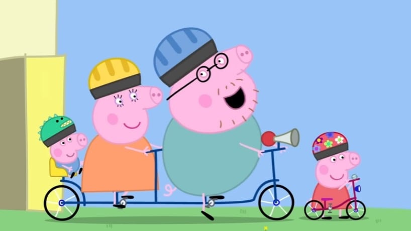 Peppa Pig de paseo en bicicleta: Capítulo completo en YouTube español por el Día Mundial Sin Coche