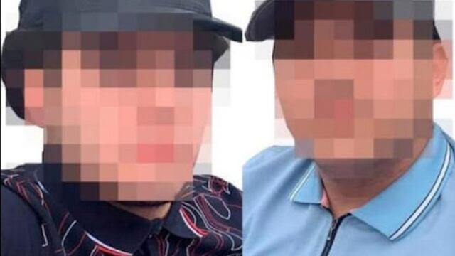 Los detenidos fueron ubicados en un restaurante.