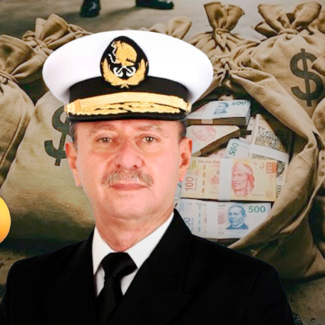 Rafael Ojeda recibe cerca de 170 mil pesos al mes como almirante retirado