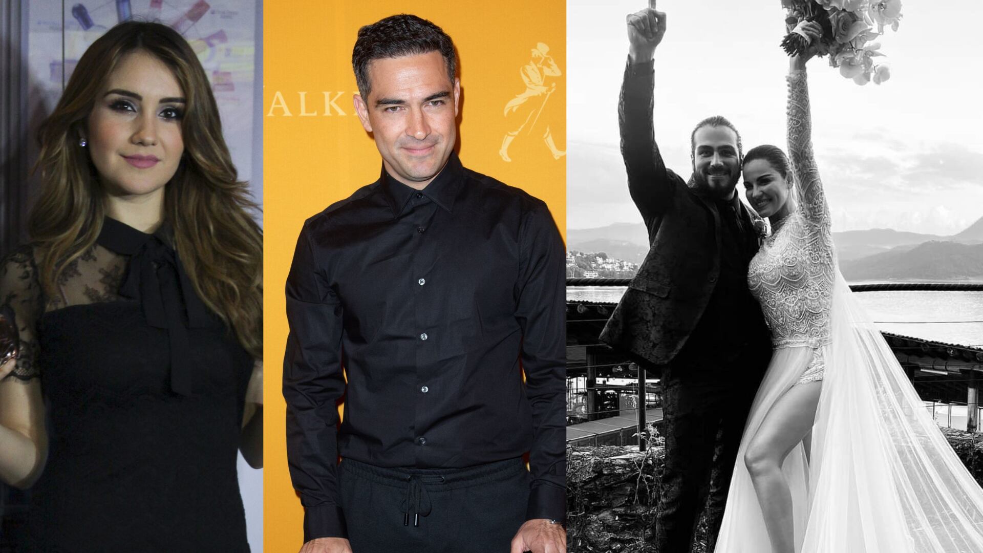 Poncho Herrera y Dulce María sí se acuerdan de Maite Perroni; la felicitan por casarse