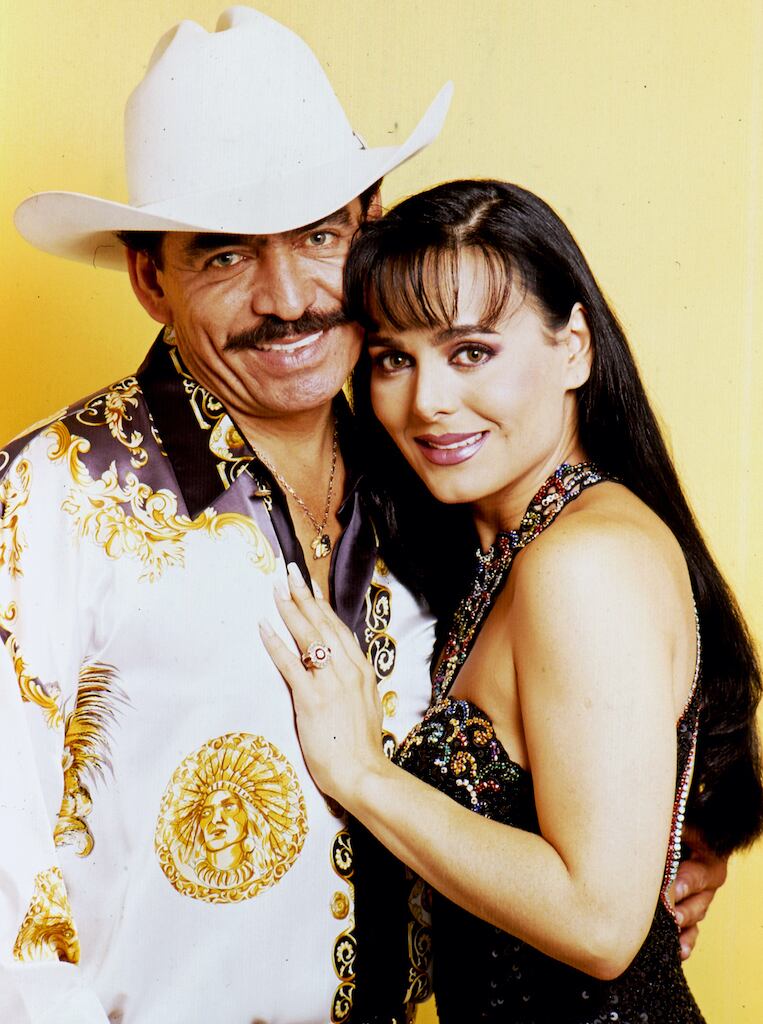 Maribel Guardia y Joan Sebastian