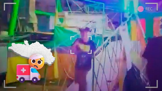 Accidente en feria de Ometepec: menor activa juego mecánico y deja un herido