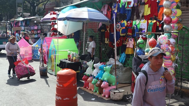 Vendedores ambulantes en CDMX.