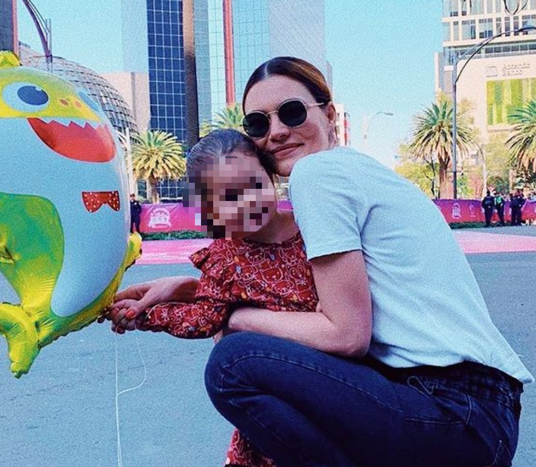 Natália Subtil y su hija Mila Mayer