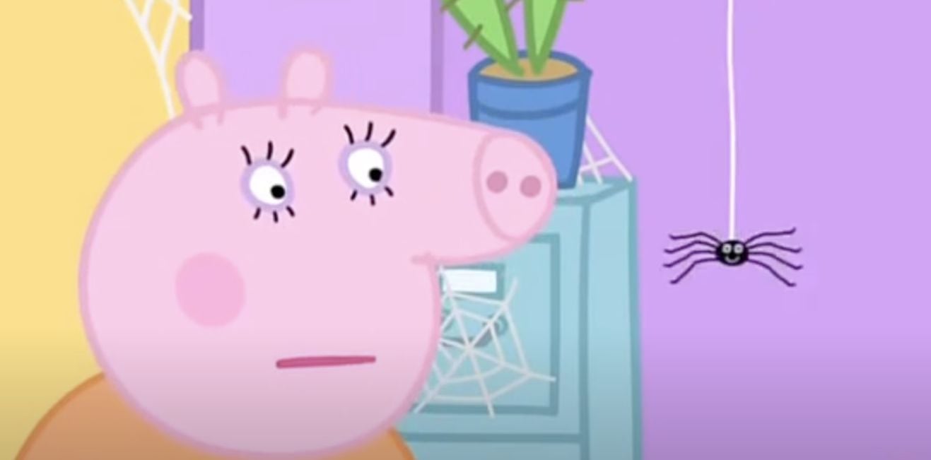 La telaraña de Peppa Pig