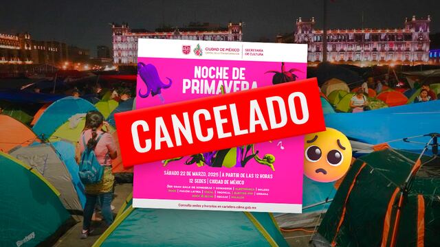 Cancelan actividades culturales de Noche de Primavera 2025 por plantón de CNTE en el Zócalo CDMX