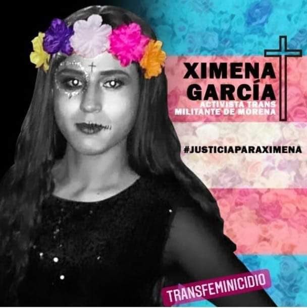 Ximena García, activista trans y militante de Morena