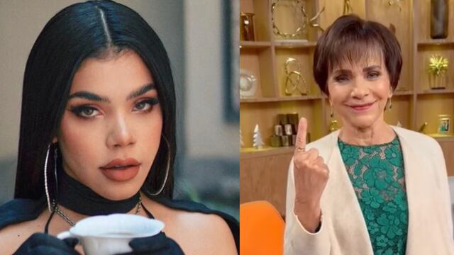 Kenia Os y Pati Chapoy, conductora de Ventaneando