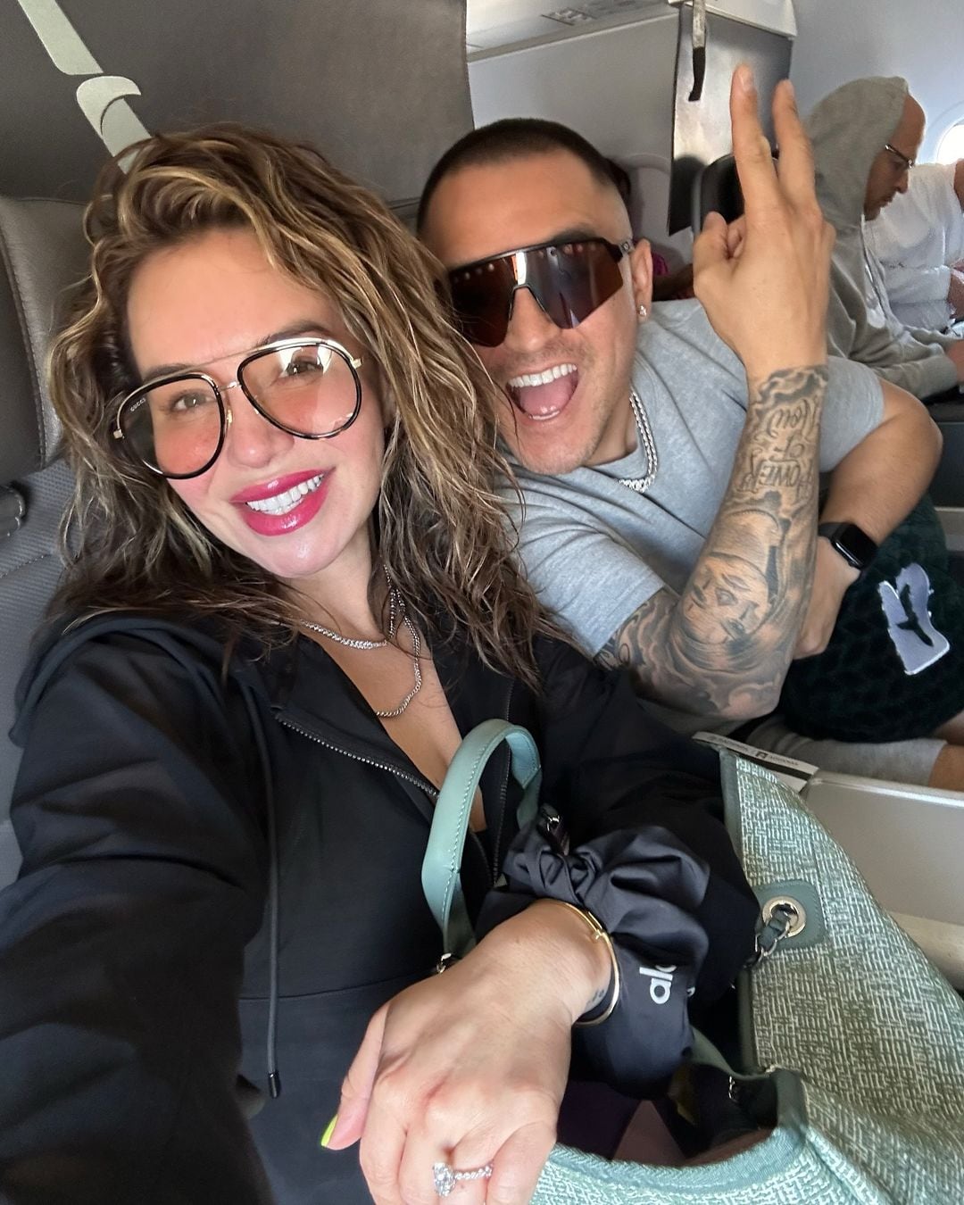 Chiquis Rivera y su pareja Emilio Sánchez