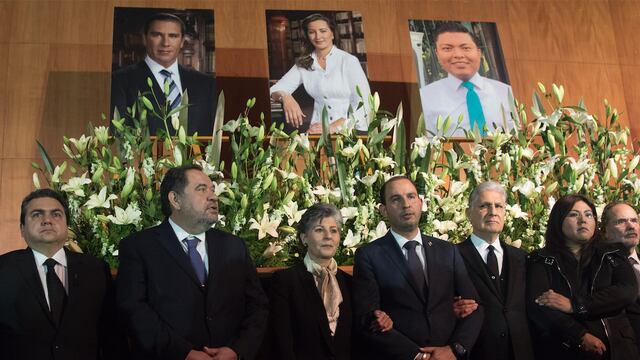 Homenaje del PAN a Martha Erika Alonso y Rafael Moreno Valle.