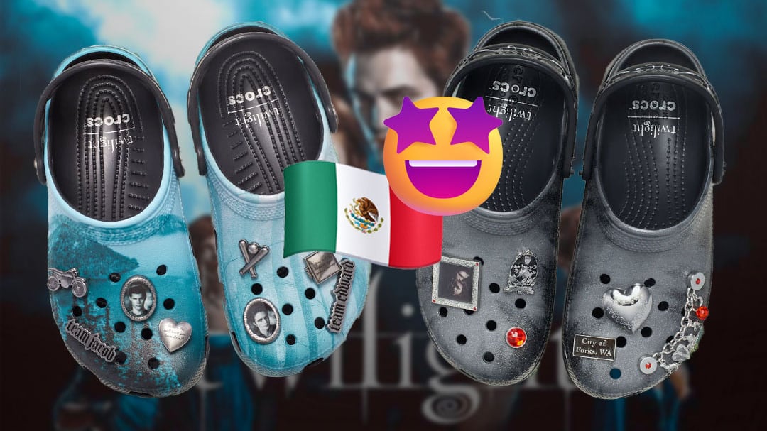 Precio de los nuevos Crocs de Crepúsculo por aniversario de la saga en México