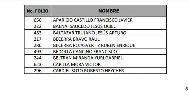 Estos son los aspirantes a consejeros del INE que pasaron a la cuarta fase del proceso de selección