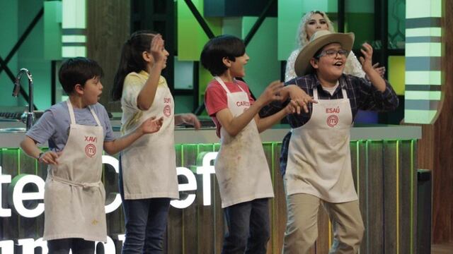 Xavi, Sofi, Carlos, Esaú; MasterChef Junior 2022