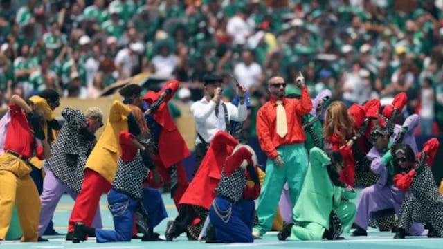 J Balvin en la inauguración del Mundial 2026