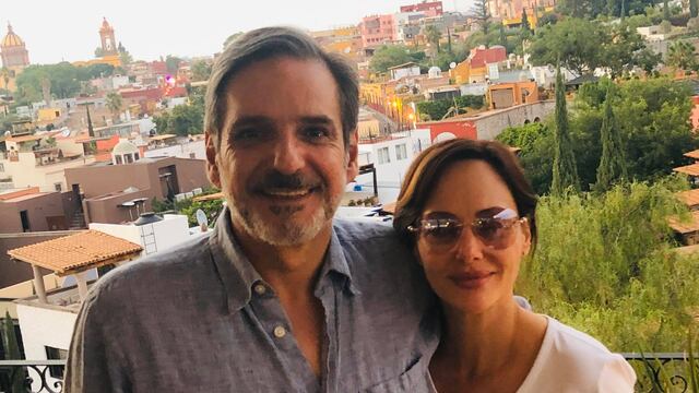 Lilly Téllez y Jesús Tueme.