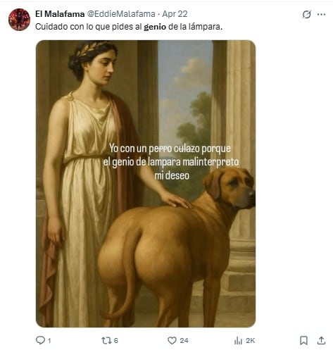 Memes del genio malinterpretó mi deseo