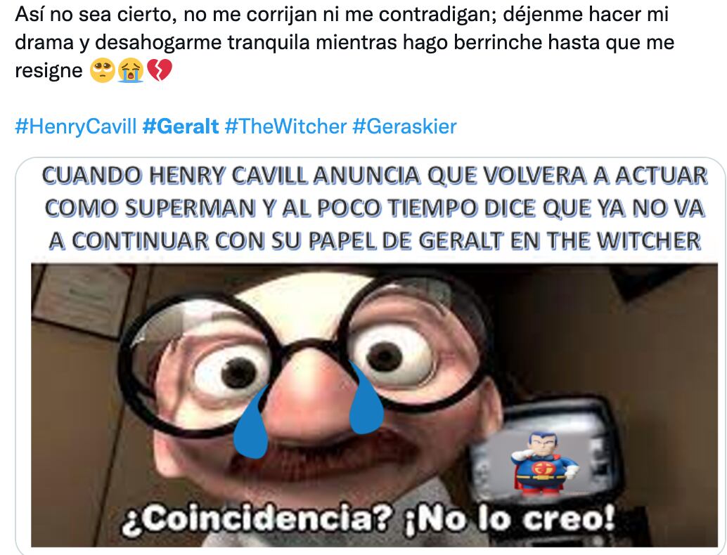 Memes sobre la salida de Henry Cavill en The Witcher