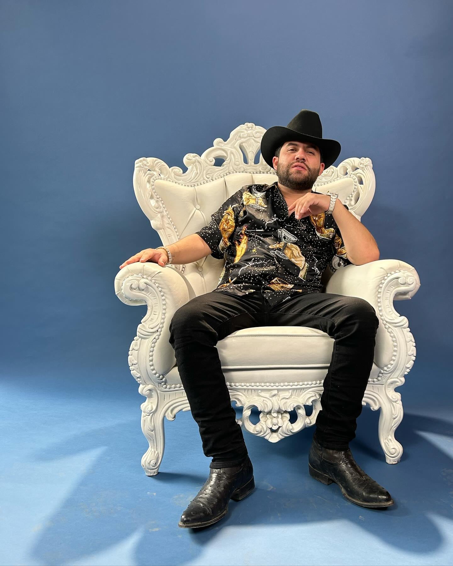 Luis R. Conriquez, cantante de corridos tumbados.