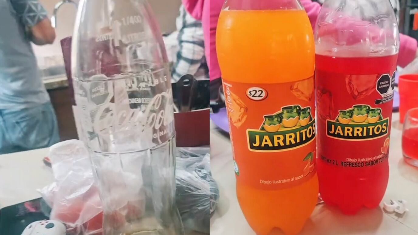 Un video en TikTok exhibe que esta familia mexicana ya no beberá Coca-Cola sino Jarritos tras polémica por aranceles a México