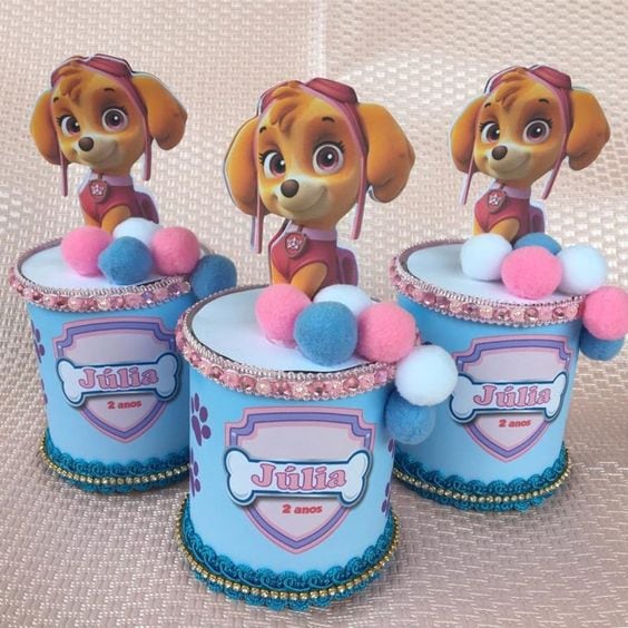 Dulceros de Skye de Paw Patrol para el Día del Niño