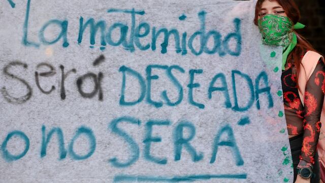 Protesta por el aborto legal