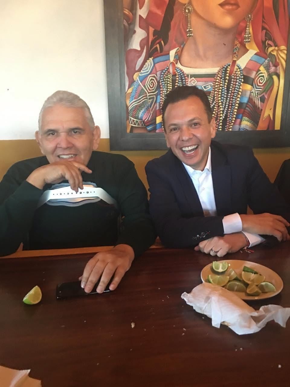 Pablo Lemus despide a Raymundo Gómez Flores