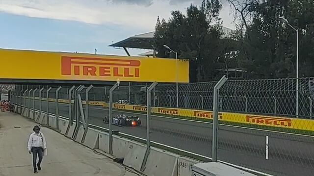 velocidad de un coche de Fórmula 1