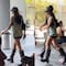 Danna Paola sale corriendo de una cafetería en Nuevo León y aclara que no estaba huyendo (VIDEO)