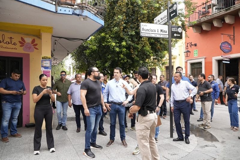 Monterrey avanza en la rehabilitación del Barrio Antiguo con proyecto Barrio Bonito.
