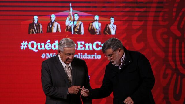 AMLO y Julio Scherer