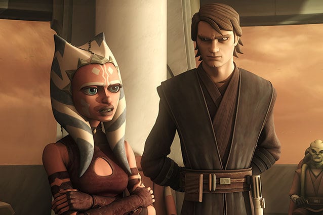 Ahsoka y Anakin