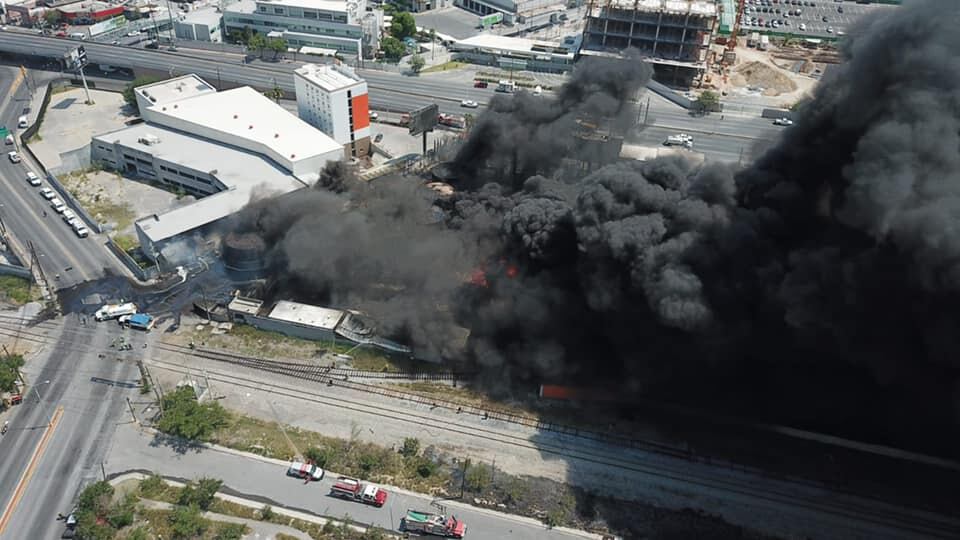 Explosión en fabrica de Santa Catarina, Nuevo León