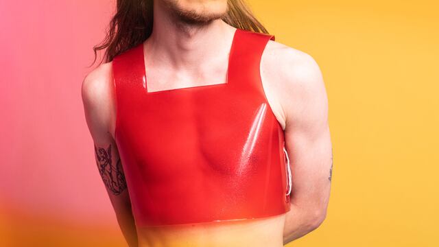 Ropa hecha de gelatina; diseñador Valdís Steinarsdóttir