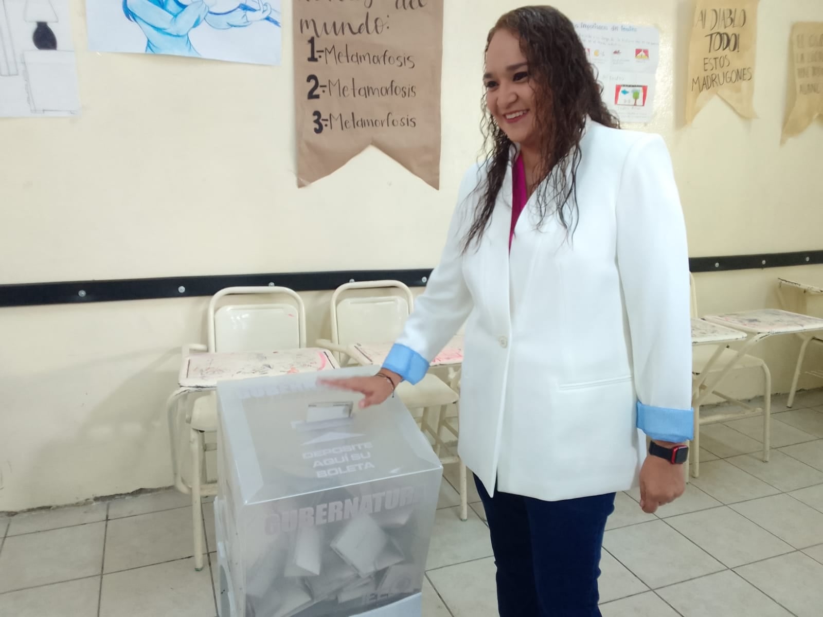 Natzielly Rodríguez , candidata de Fuerza x México