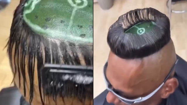 Corte de pelo del Estadio Maracaná