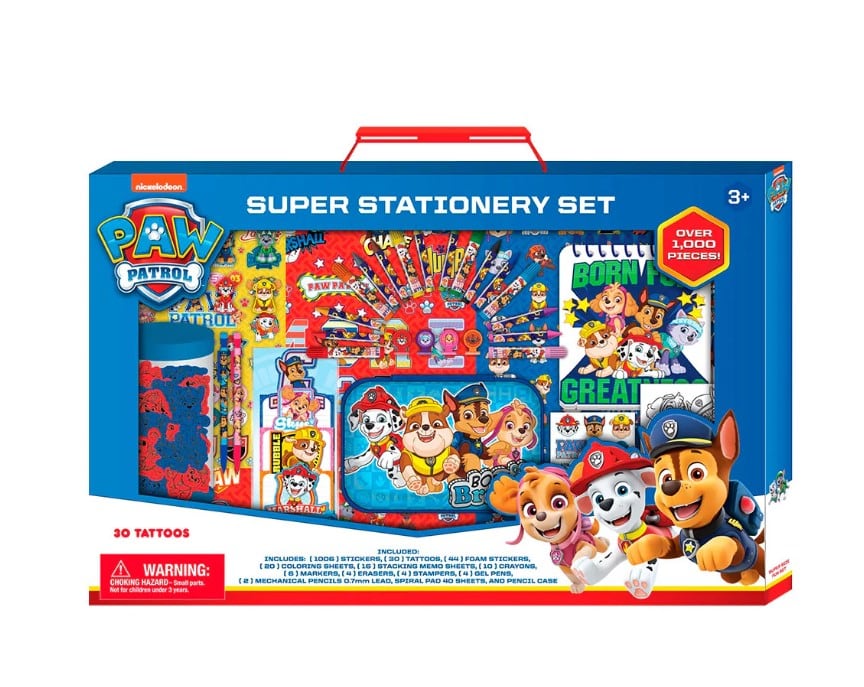 Set de útiles escolares Paw Patrol