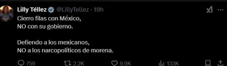 Gerardo Fernández Noroña hace un llamado a la oposición ante la amenaza de Donald Trump