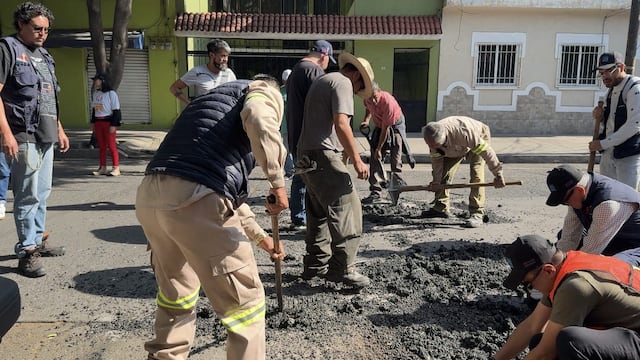 Alessandra Rojo de la Vega encabezó la atención de 248 baches en colonias Obrera y Doctores.