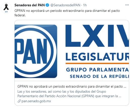 Senadores del PAN