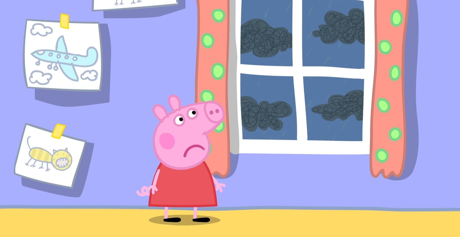 El juego de los días de lluvia de Peppa Pig