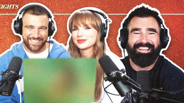 Taylor Swift en New Heights de Travis Kelce