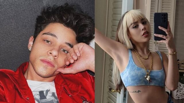 Alex Hoyer y Danna Paola.