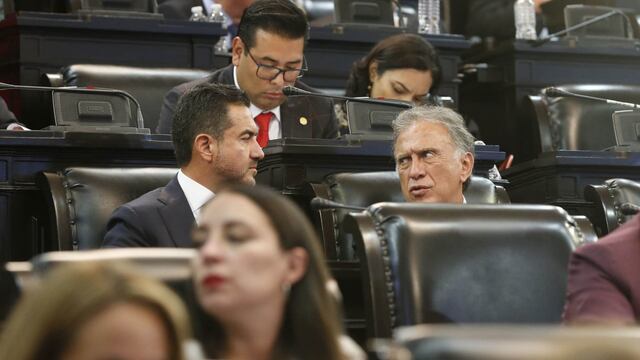 Miguel Ángel Yunes Linares y su hijo Miguel Ángel Yunes Márquez