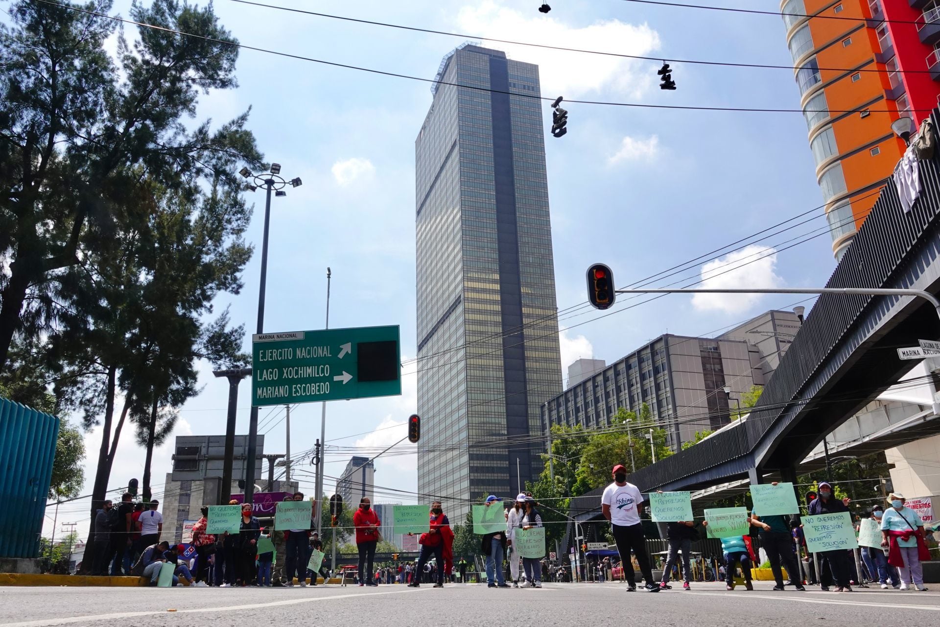 Torre de Pemex en CDMX