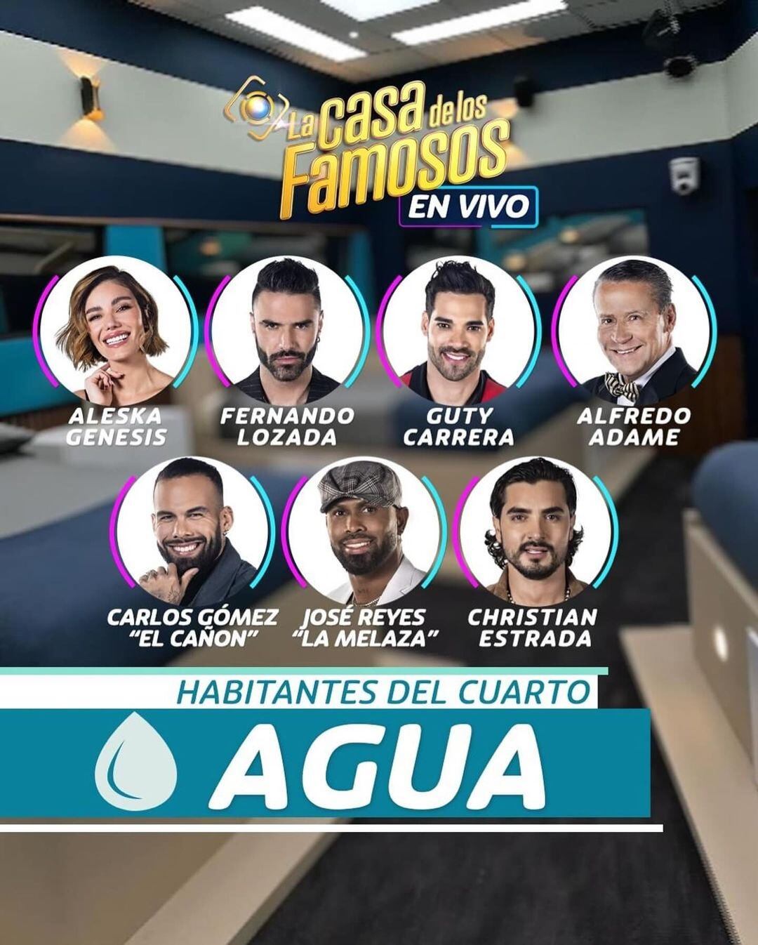 Así está conformado el cuarto Agua